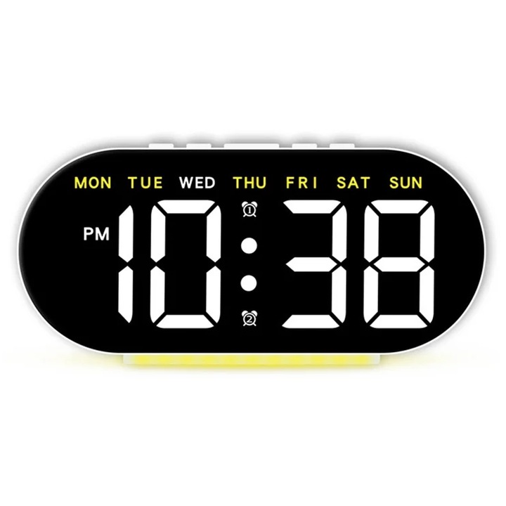 GH8035 дигитален часовник с околна светлина и аларма