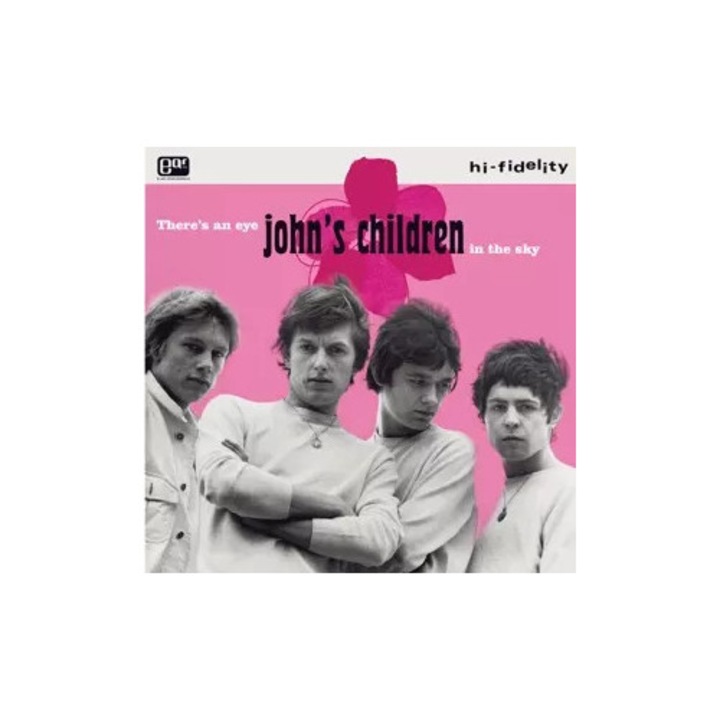 John's Children: There's An Eye In The Sky LP (vinyl) White Coloured Vinyl CLR