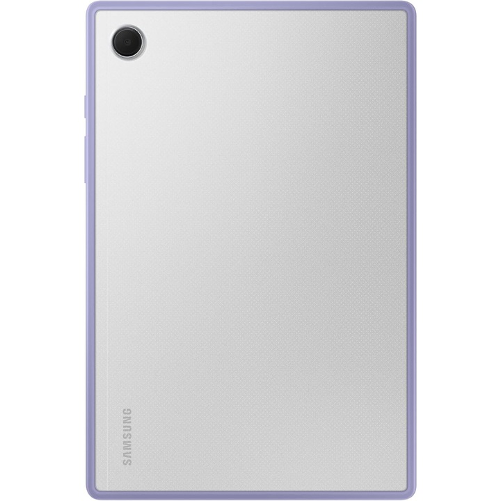 Husa Samsung Galaxy Tab A8 Clear Edge Cover, Originala Samsung, Lavanda