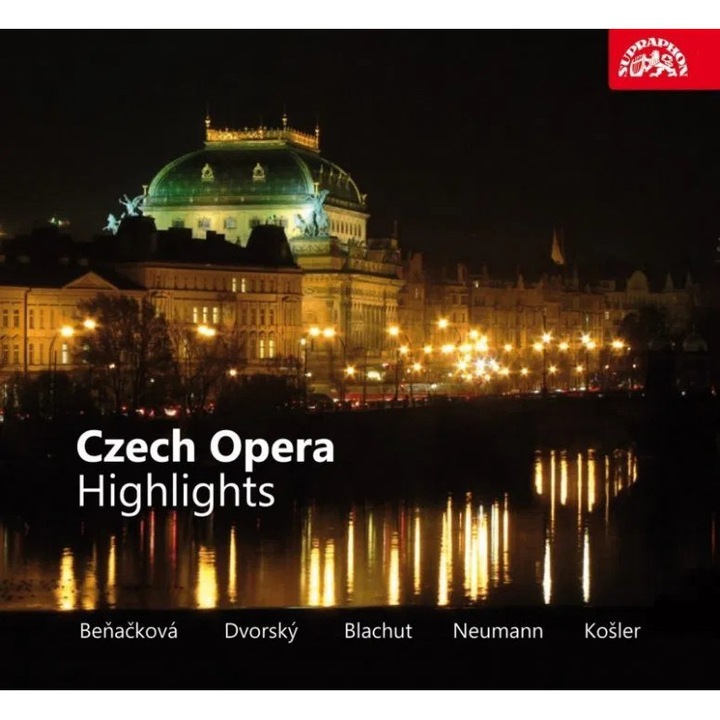 Cseh operai kiemelések - CD, klasszikus zene, 1 lemez, műanyag csomagolás