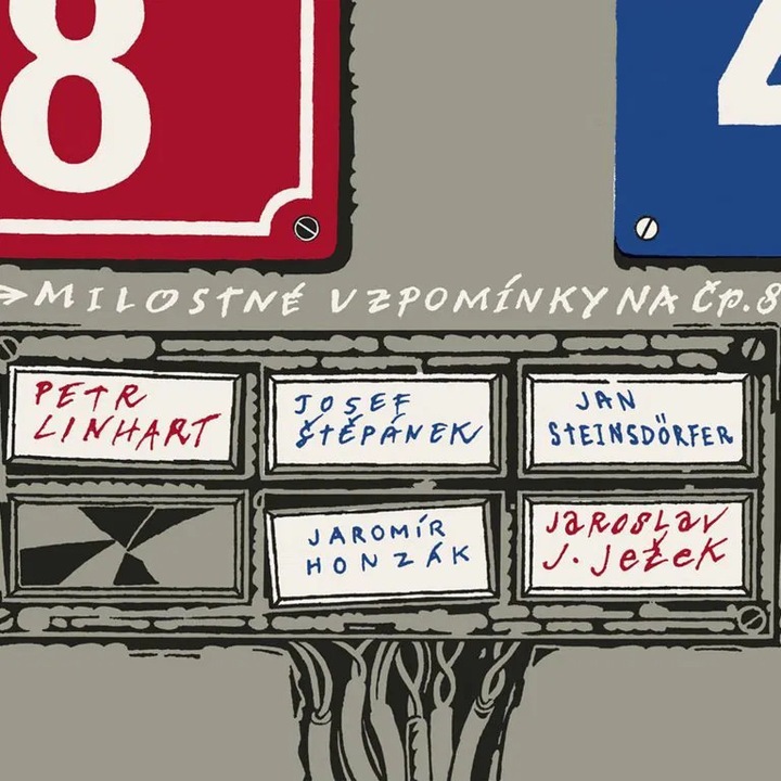 CD Milostne vzpominky na Cp. 8, Linhart Petr, Josef Stepanek, muzica ceha, digipack
