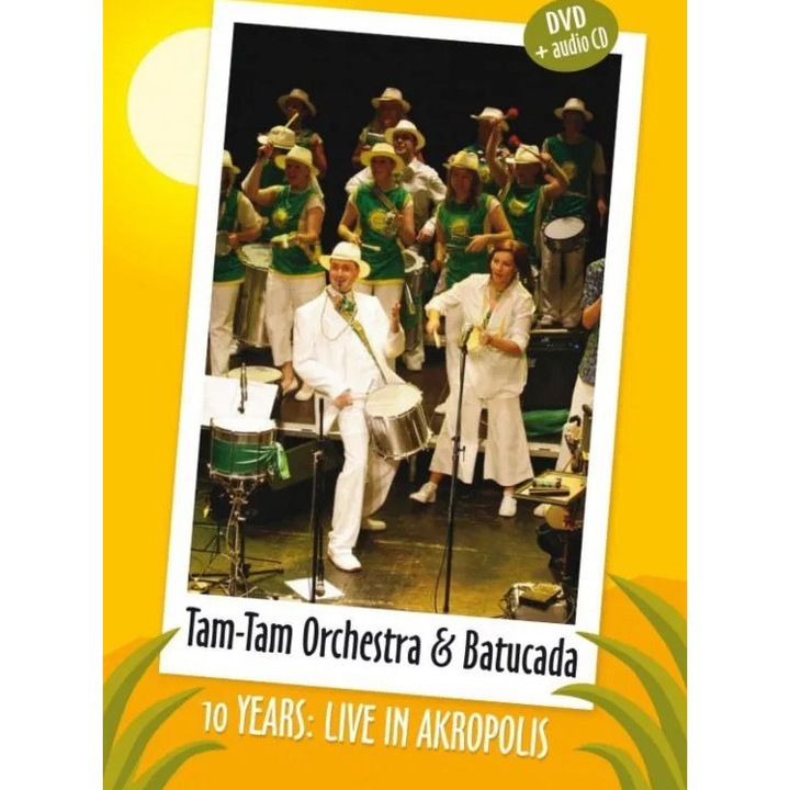 Tam-Tam Orchestra & Tam-Tam Batucada: 10 years - Live in Akropolis - CD+DVD, muzica, plastic, set
