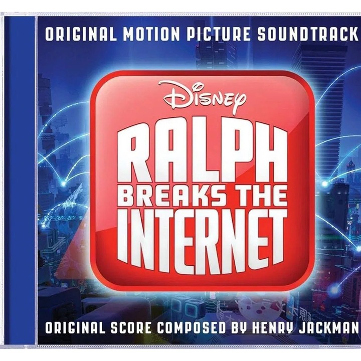 Jackman Henry: Ralph Breaks The Internet - CD, Soundtrack, 1 disc, plastic case