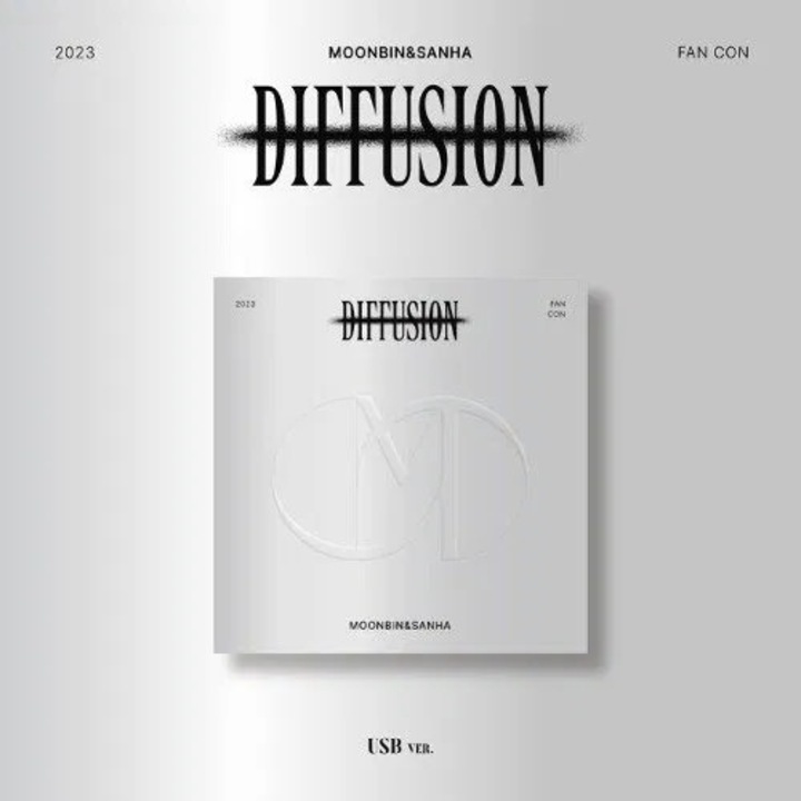 USB album K-pop, Moonbin & Sanha, Fan Con: Diffusion, hordozható, 8GB