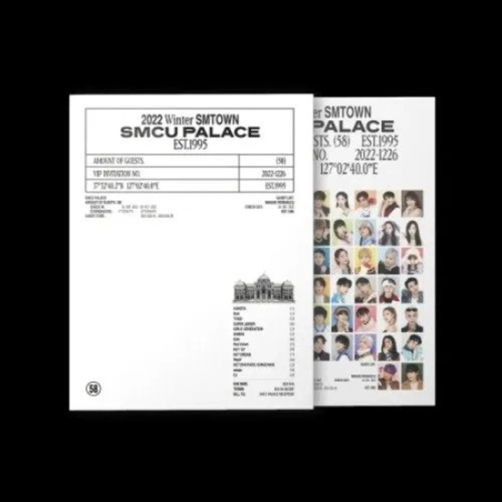 Album CD, SmTown, 2022 Winter SmTown: SmCu Palace (Portrait Book Version), K-pop, 1 CD