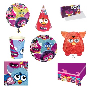 Pachet party Furby, Radar Furby, set 51 piese Pachet party Furby, Radar Furby, set 51 piese