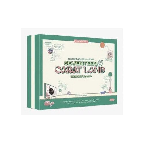 アイドル SEVENTEEN CARATLAND MEMORYBOOK+ SEVENTEEN - 2024 SVT 8th Fan Meeting 'SEVENTEEN in CARAT