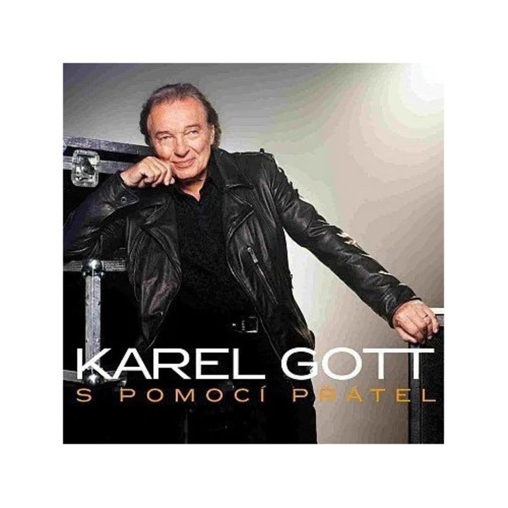 CD Карел Гот - С помощта на приятели, чешка музика, 1 диск, пластмаса