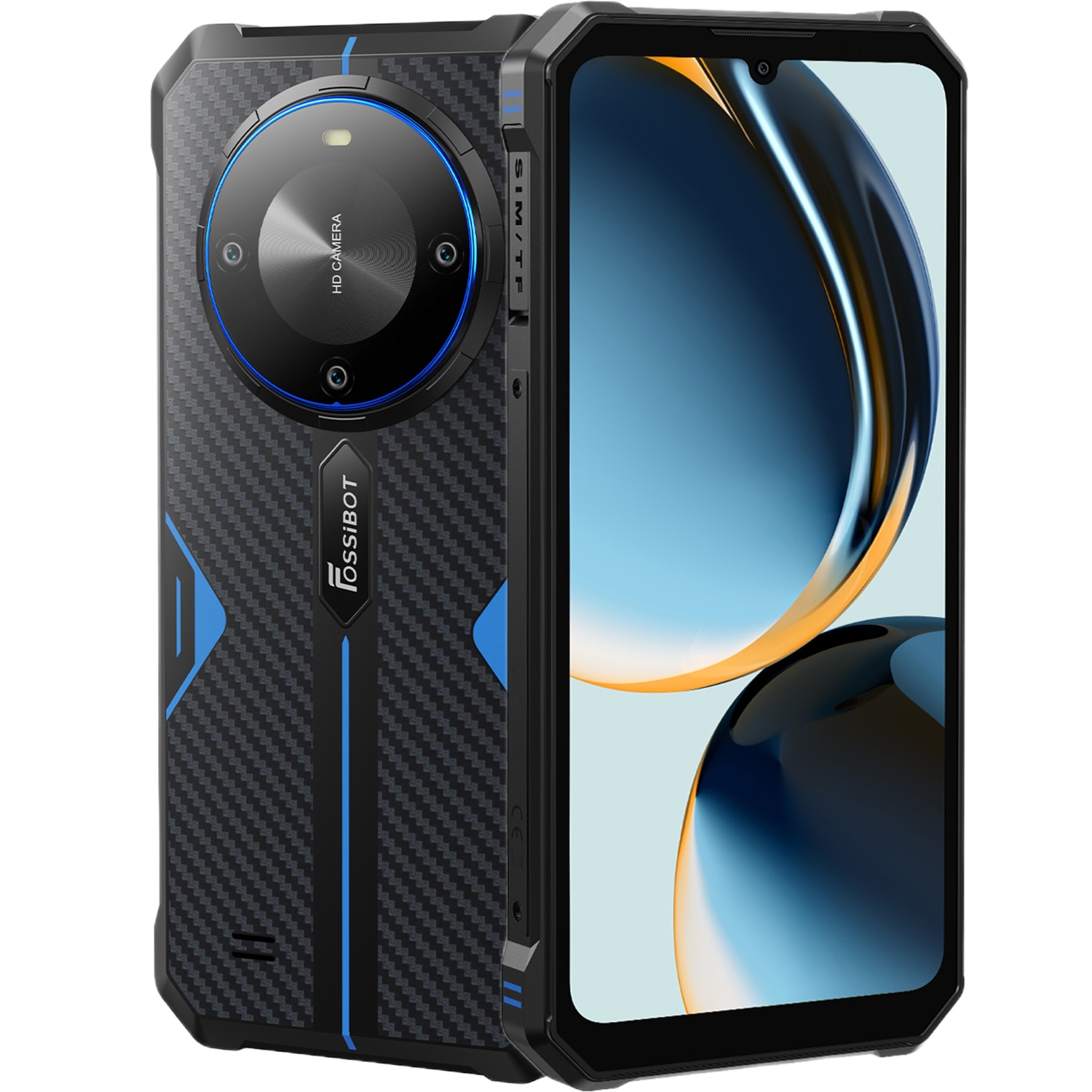 Telefon mobil FOSSIBOT F105, 4G, Dual SIM, Octa-Core, 6.7-inch