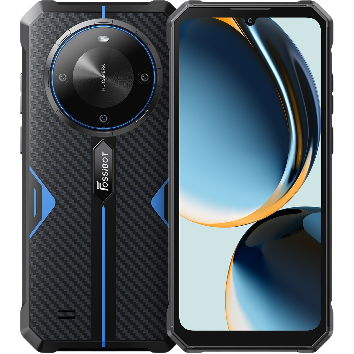 Telefon mobil FOSSIBOT F105, 4G, Dual SIM, Octa-Core, 6.7-inch