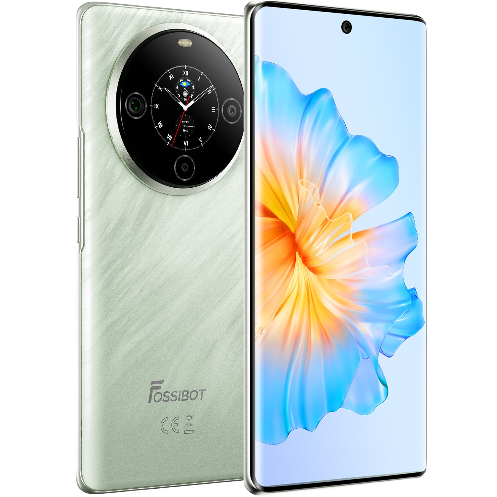 Telefon FOSSiBOT S3 Pro 4G 6.67 AMOLED Curved 5000mAh NFC Android 14 6GB RAM 128GB Green