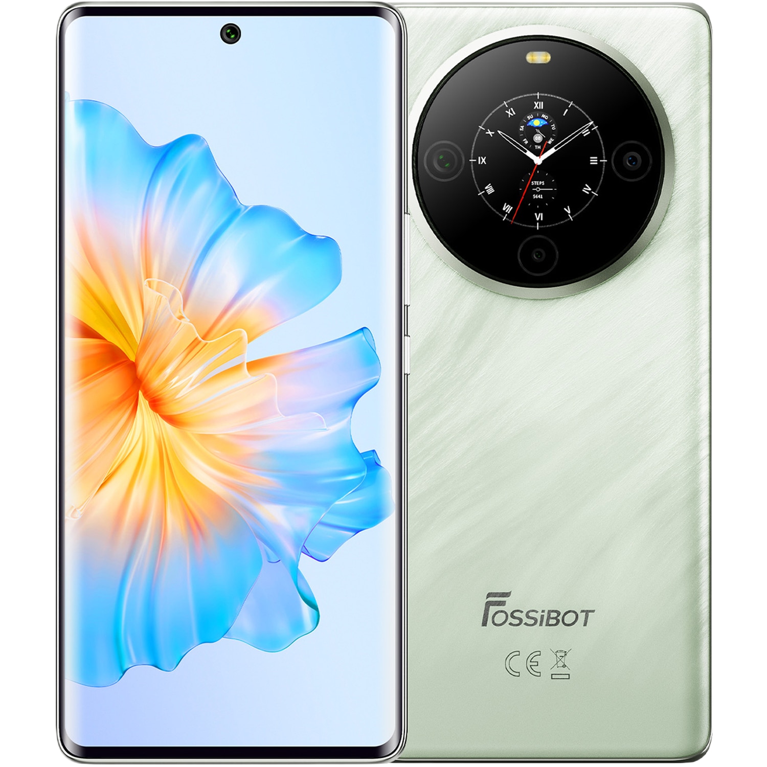 Telefon FOSSiBOT S3 Pro 4G 6.67 AMOLED Curved 5000mAh NFC Android 14 6GB RAM 128GB Green