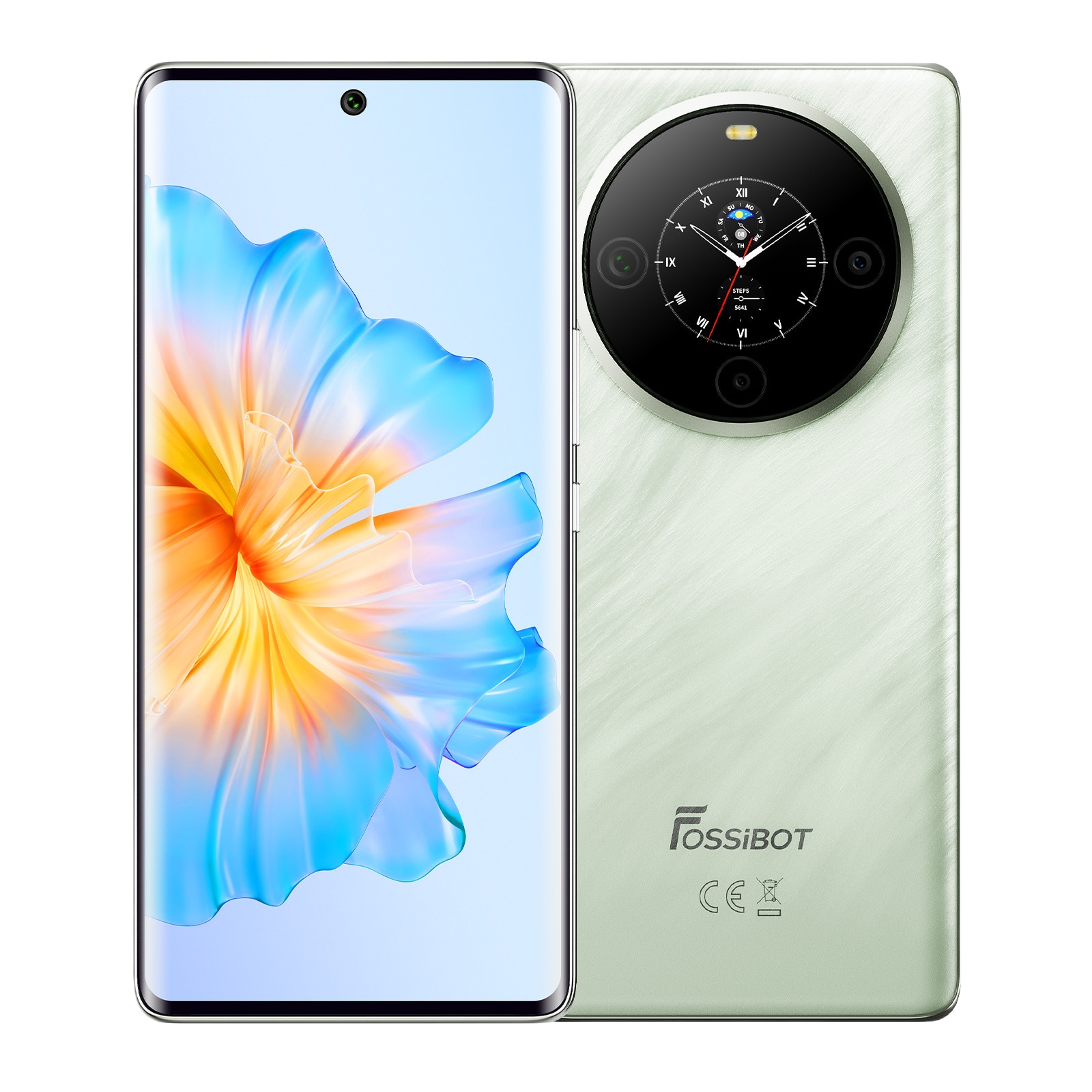 Telefon FOSSiBOT S3 Pro 4G 6.67 AMOLED Curved 5000mAh NFC Android 14 6GB RAM 128GB Green