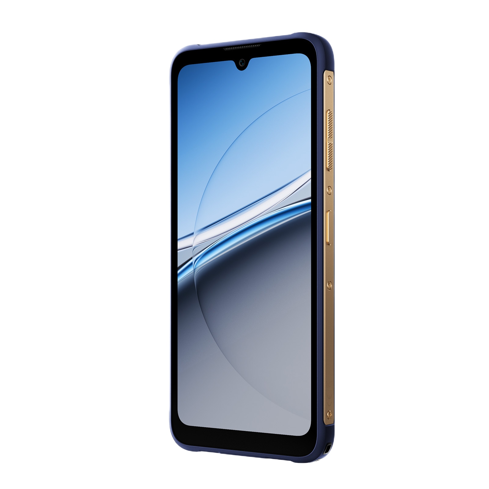 Telefon mobil FOSSIBOT F112 Pro, 5G, Dual SIM, Android 14, Slim Design, 6.88-inch 120Hz, 24GB RAM (8GB + 16GB ext), 256GB, NFC, Rezistent IP68/IP69K, Blue