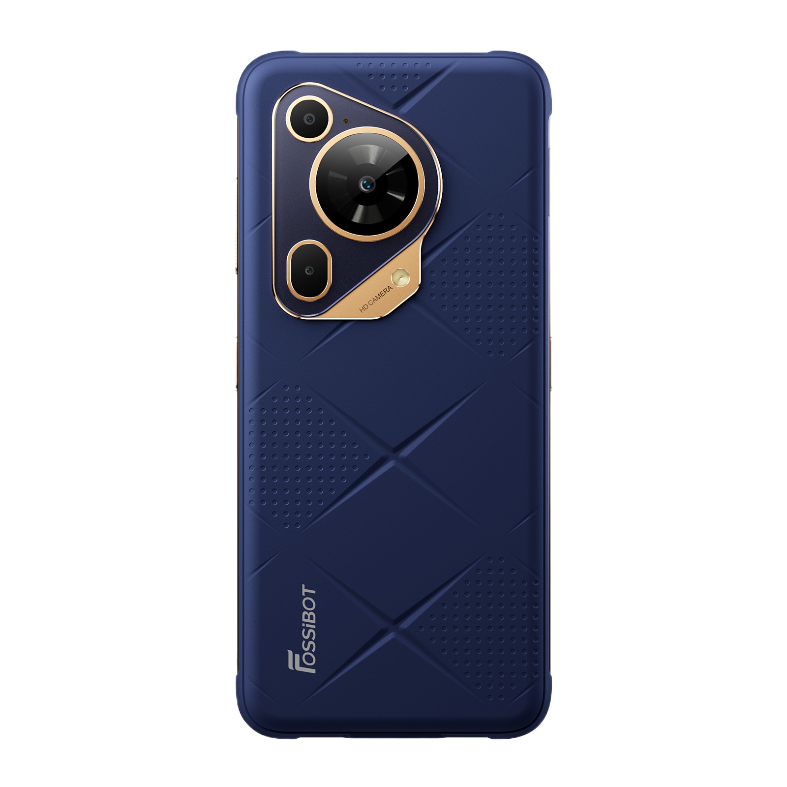 Telefon mobil FOSSIBOT F112 Pro, 5G, Dual SIM, Android 14, Slim Design, 6.88-inch 120Hz, 24GB RAM (8GB + 16GB ext), 256GB, NFC, Rezistent IP68/IP69K, Blue