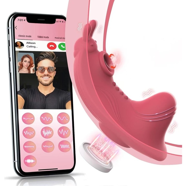 Вибратор Дилдо за жени, секс играчки, 10 класически режима на вибрация, 5 степени на скорост, Медицински силикон, Регулируема скорост на двата края, Интензивна стимулация, Гъвкав, Издръжлив, Розов, Тих и водоустойчив