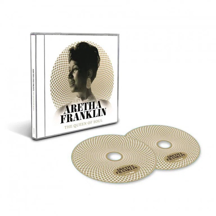 Aretha Franklin: The Queen Of Soul - 2CD, jazz, 2 discuri, multicolor