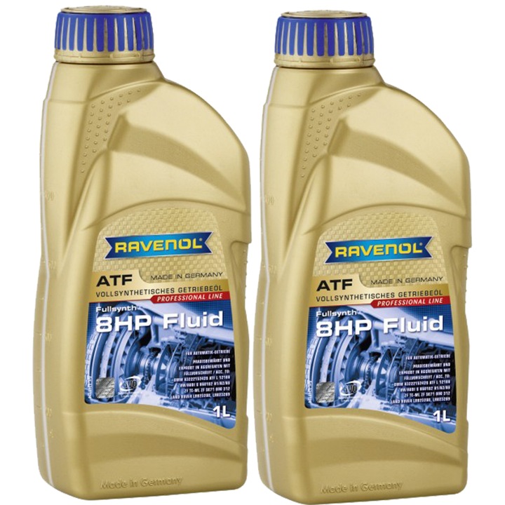 2 literes kiszerelésű Ravenol ATF 8HP automata váltófolyadék