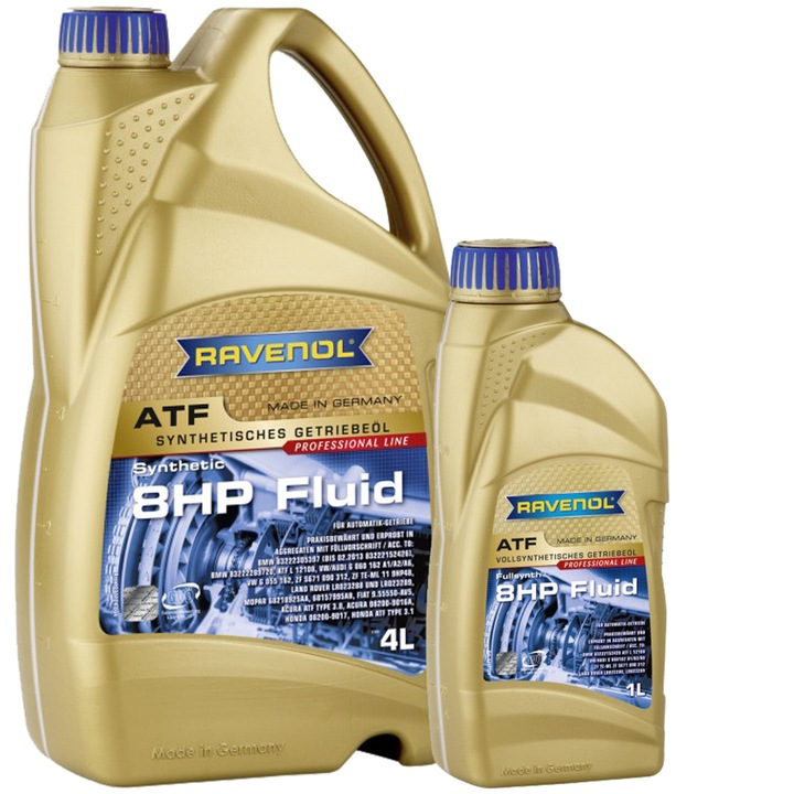 5 literes kiszerelésű Ravenol ATF 8HP automata váltófolyadék