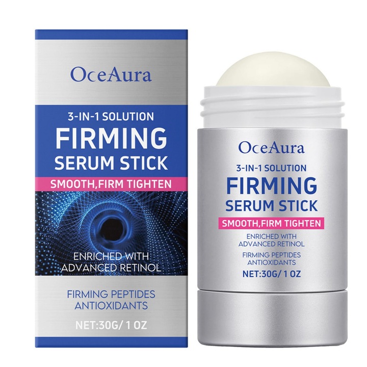Ser stick fermitor OceAura cu retinol, hidratare, anti-îmbătrânire, 30g