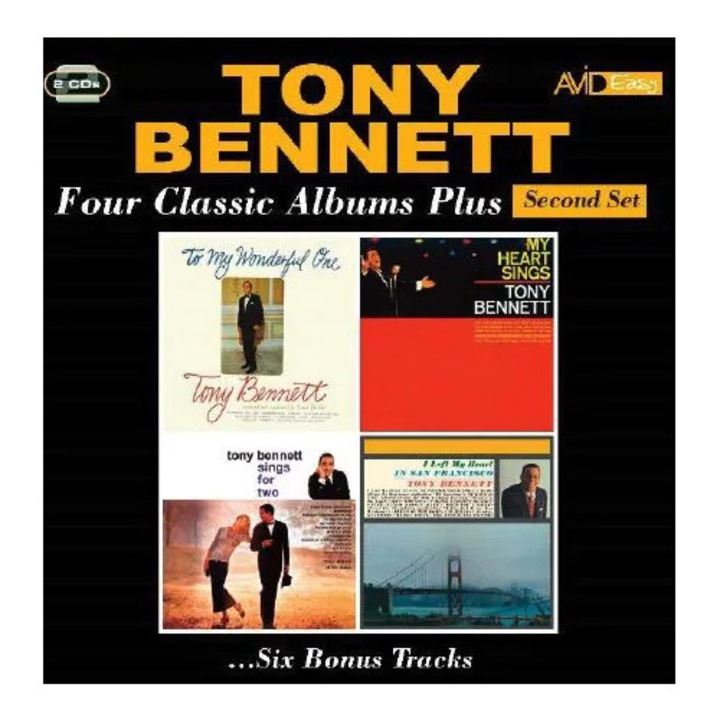 CD-uri muzica, Bennett Tony, Four classic albums plus second set, jazz, 2CD