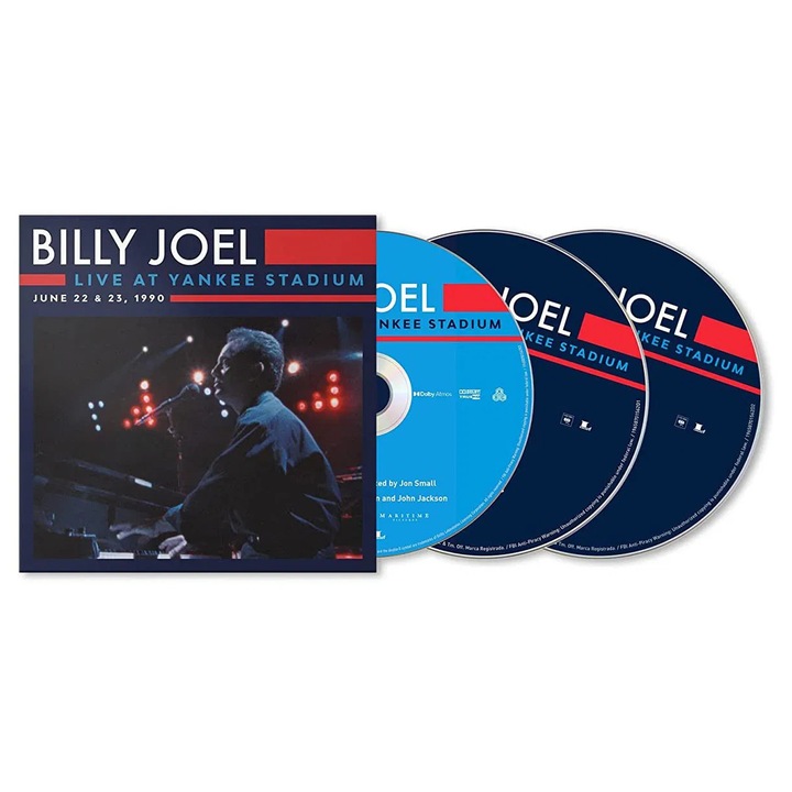 Billy Joel: Live At Yankee Stadium - set 2CD + Blu-ray, muzica, 2 CD-uri, 1 Blu-ray