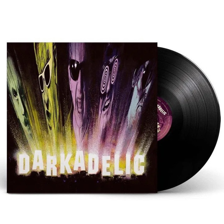 Damned: Darkadelic Black (editie limitata) - vinyl LP, Hard 'n' Heavy, negru