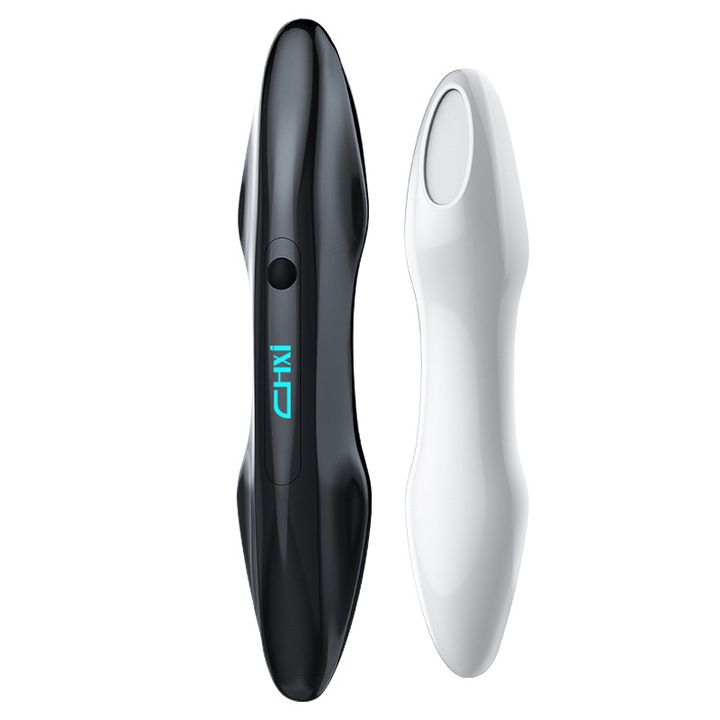 Aparat multifuncțional pentru îngrijirea tenului, UWOT, tehnologie cu plasma, negru, compact, reîncărcabil USB