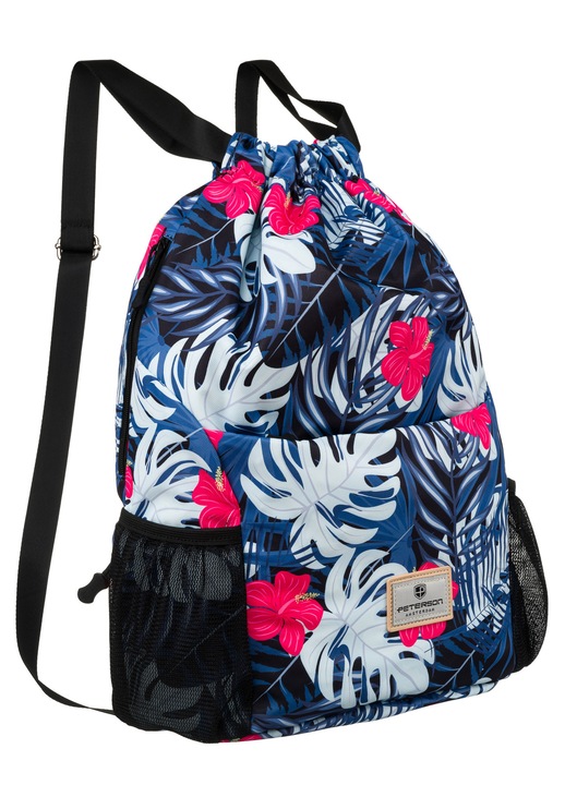 Rucsac Urban, Peterson, 46x38x17 cm, Material Poliester, Numar Compartimente 1, Numar Buzunare 6, Bretele Reglabile, Materiale De Inalta Calitate, Multicolor