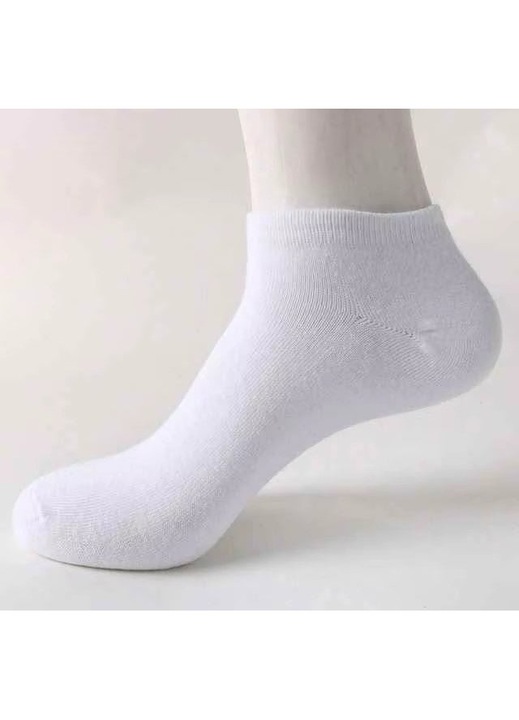 Férfi zokni, SS191, fehér, univerzális méret (39-42)