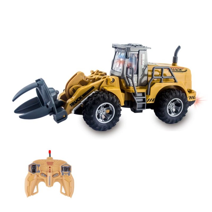 Buldozer pe senile cu telecomanda 1:30, D7, galben AiJH