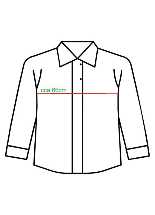 Rock&Rock férfi ing, XL/2XL méret, egyenes szabású, 100% pamut (kb. 66 cm mellbőség)