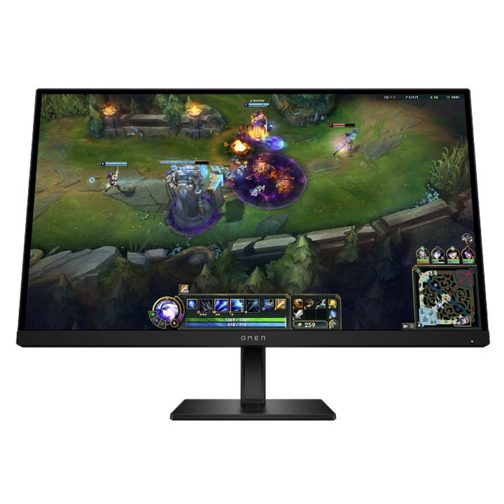 Monitor Gaming HP OMEN 27", IPS LED, Full HD 1920x1080, 180 Hz, Negru