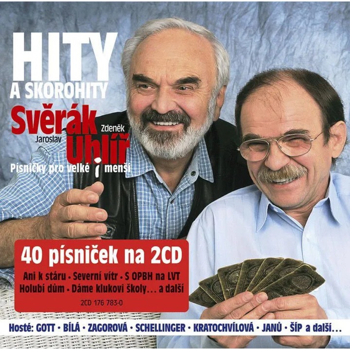 Sverak & Uhlir: Hity A Skorohity - CD, muzica pentru copii, 1 CD, plastic