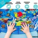 Надуваем воден матрак Macvi® за бебета 3–12 месеца, PVC без BPA, син
