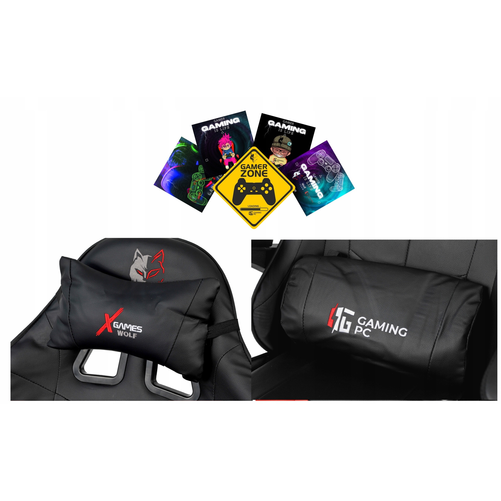 Scaun De Gaming, x Games Wolf, Fg02, Material Piele Ecologica