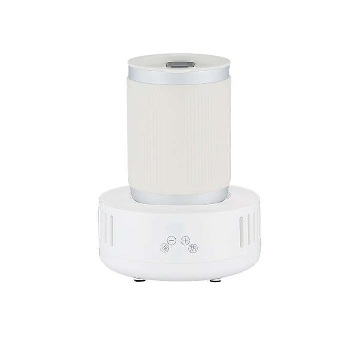 Frigider, cald si rece, 220V, 36W, capacitate 500ml, racire rapida, compatibilitate larga, 13x18.3cm, alb