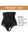 Lenjerie modelatoare pentru femei, neagra, moale, respirabila, nylon, set 1 bucata, L INTL
