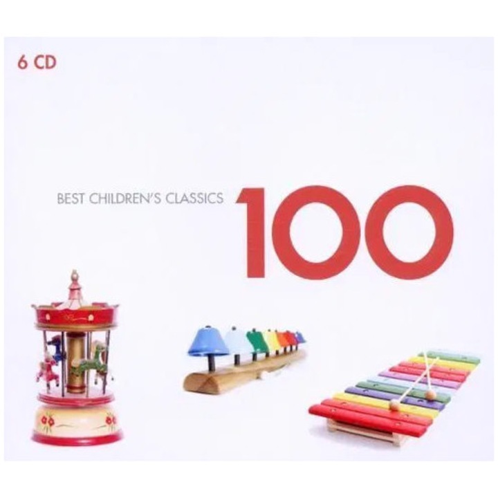 100 Best Children's Classics, muzica clasica, 6CD, multicolor