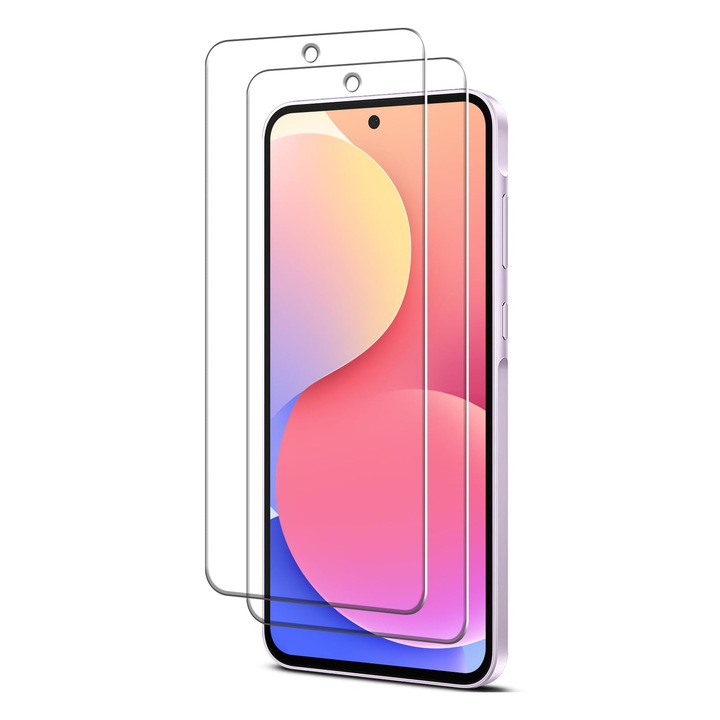 Защитно фолио за Samsung Galaxy A36, от Закалено Стъкло 9H+, Супер HD Яснота, Електронна Олеофобна Обработка и Против Отпечатъци