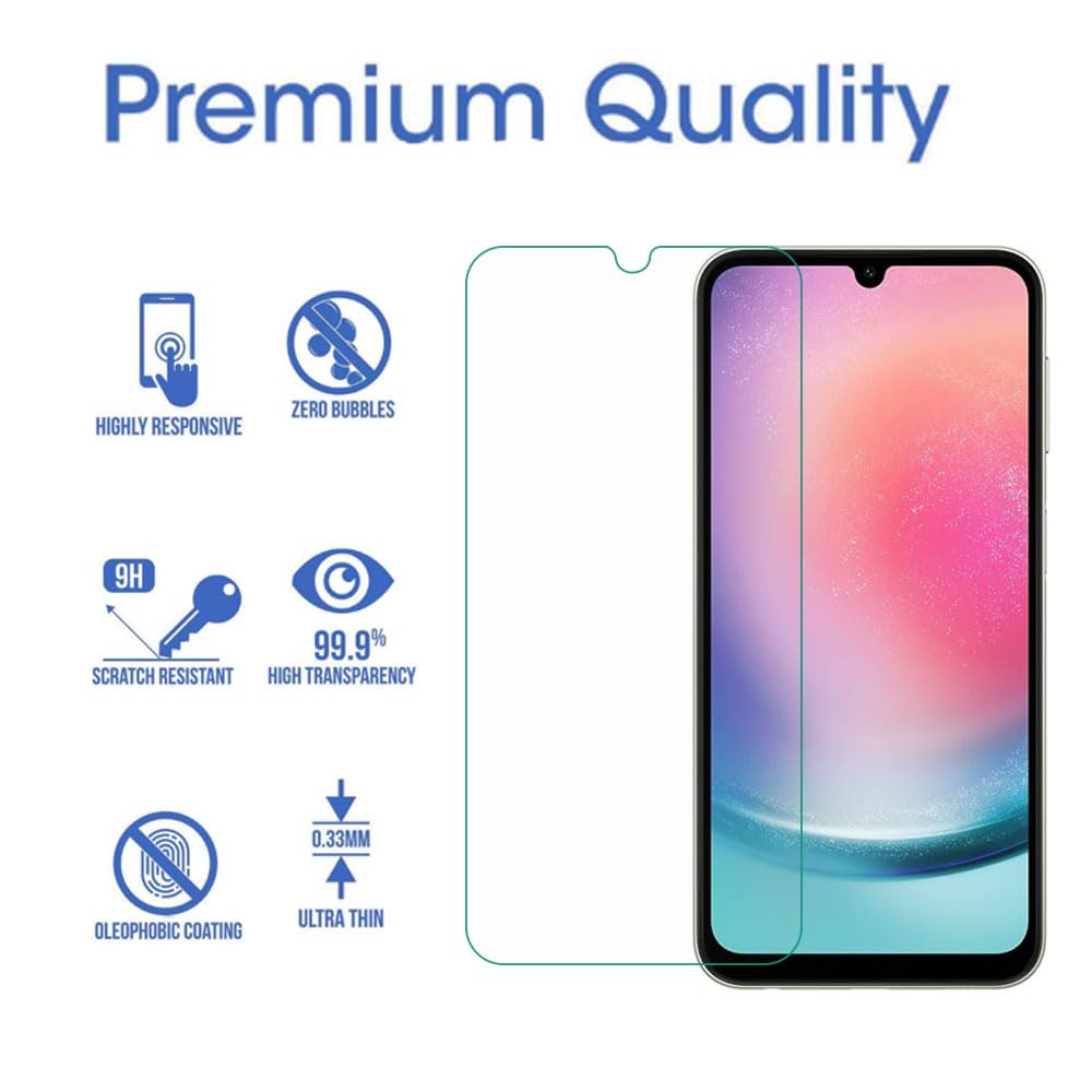 Set 2 Folie de Protectie pentru Samsung Galaxy A26, din Sticla Securizata 9H+, Claritate Super HD, Tratament Electronic Oleofobic si Anti Amprente
