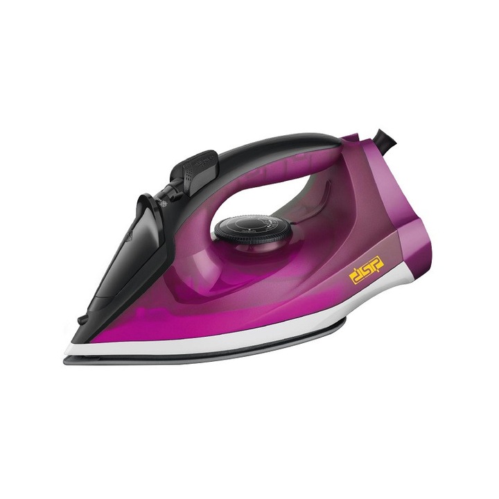 Fier de calcat cu abur DSP KD1173, 1600W, 200ml, violet, 25x10,5x12,5cm