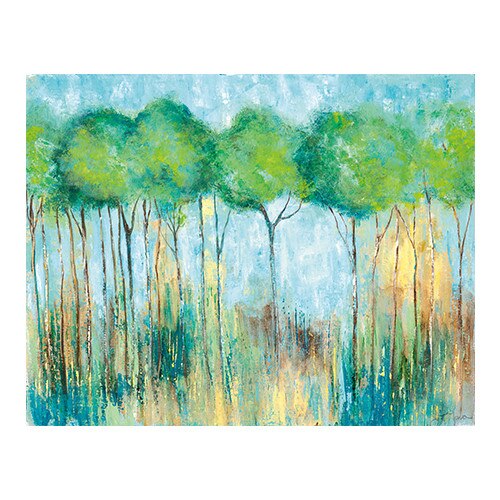 Tablou Canvas - O zi echitabila, Copaci, Primavara, 80 x 100 cm