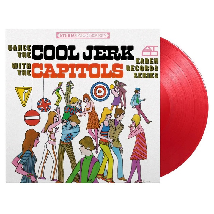 Vinil Capitols: Dance The Cool Jerk, vinil rosu, 1 LP