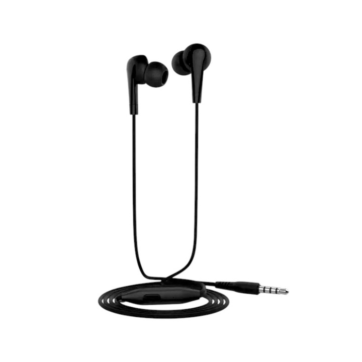 Casti cu fir, Tradesor, MJ-62, 10mm, negru, 1.2m