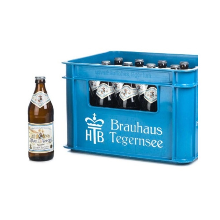 Set bere germana, MAX I. JOSEPH blonda, 5.2 % alcool, 500 ml x 20 buc