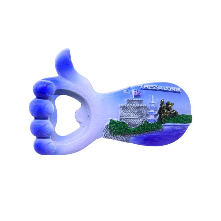 Magneti suvenir, Tradesor, Set 12 bucati, Thessaloniki