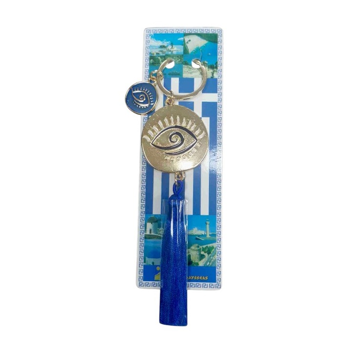 Suvenir breloc, Tradesor, turistic, set 12 bucati, 12cm, Grecia