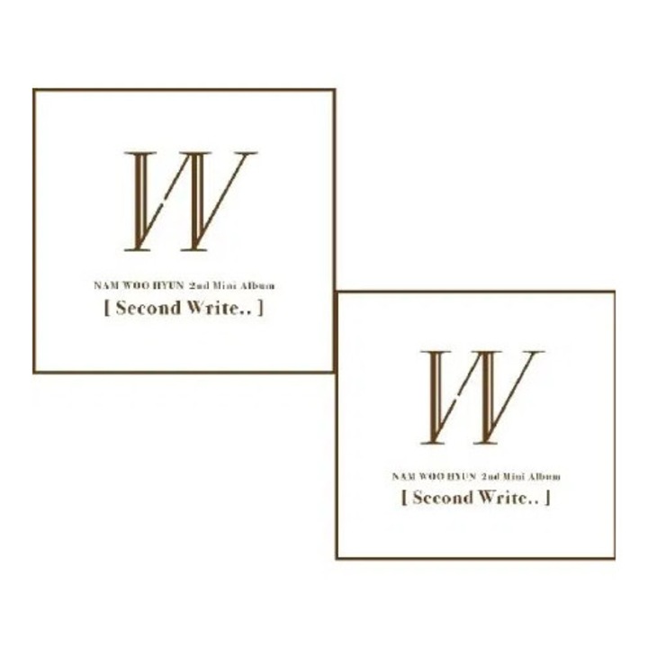 Албум CD, Nam Woo Hyun, Second Write.., K-pop, лимитирано издание