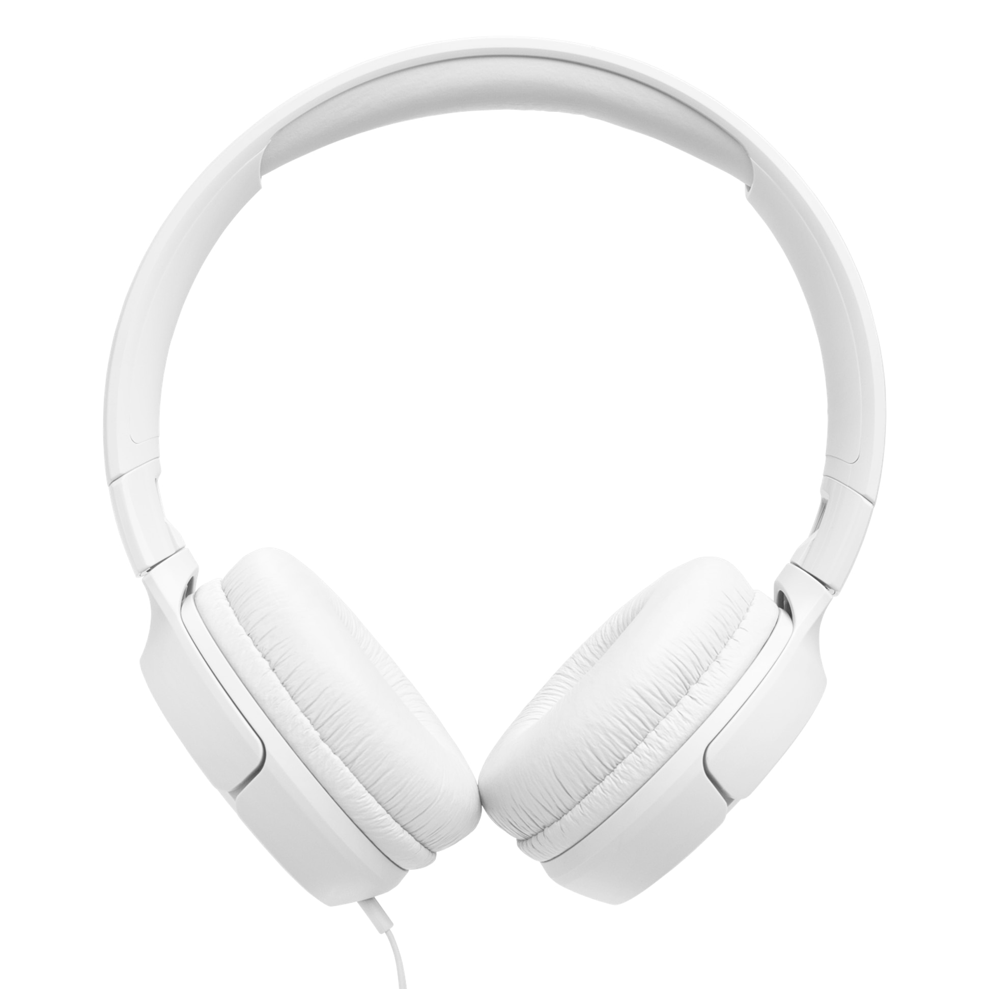 Casti JBL Tune 520C, Cu fir, On-ear, Microfon, USB-C, alb